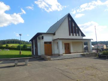 Dom nádeje na novom Ilovskom cintoríne postavený okolo roku 1970 Dom nádeje na novom Ilovskom cintoríne postavený okolo roku 1970