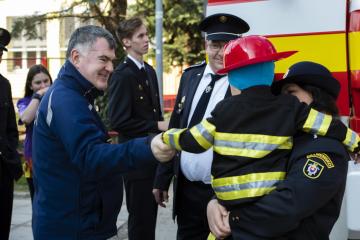 Slávnostné odovzdanie repasovanej Tatry 815 Slávnostné odovzdanie repasovanej Tatry 815