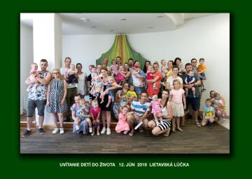 Uvítanie detí do života Uvítanie detí do života